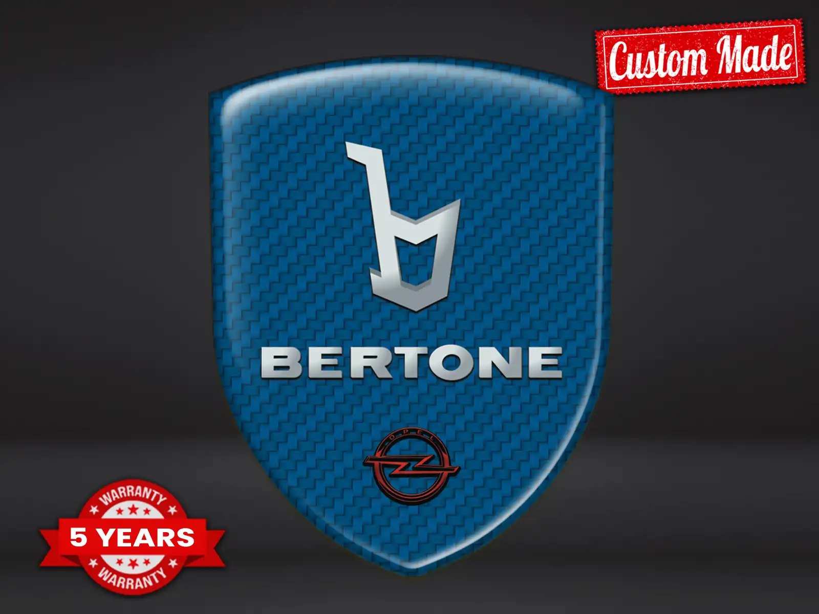 Bertone Silikonaufkleber Auto Robust Universal Hochwertig
